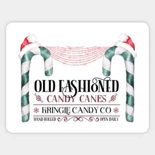 Kringle Candy Company Candy Canes Sticker